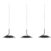 Royyo Pendant (linear with 3 pendants) Matte Black Matte Black Canopy - Pendant
