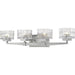 Rubicon Brushed Nickel Vanity | theLightShop