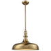 Rutherford Satin Black Pendant - Pendants