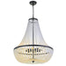 Rylee 8 Light Matte Black Chandelier - Chandeliers