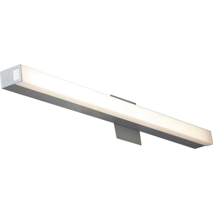 Sabre Brushed Aluminum 1 Light LED Vanity Bath - Vanity Bath