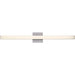 Sabre Brushed Aluminum 1 Light LED Vanity Bath - Vanity Bath