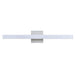 Sabre Brushed Aluminum 1 Light LED Vanity Bath - Vanity Bath