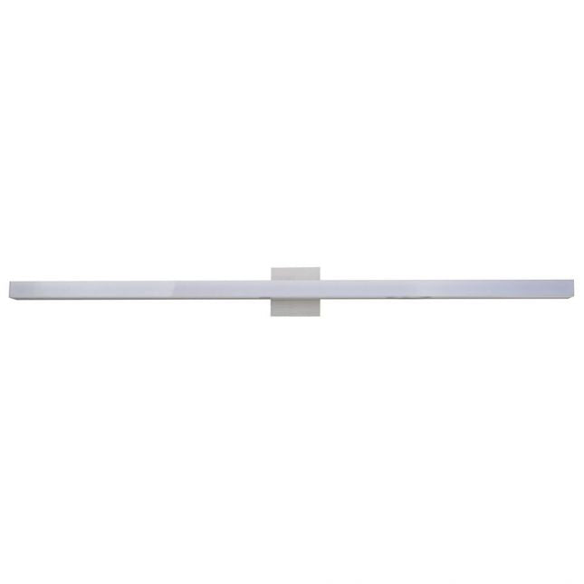 Sabre Brushed Aluminum 1 Light LED Vanity Bath - Vanity Bath