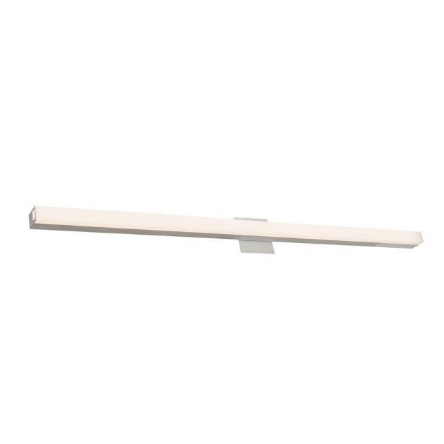Sabre Brushed Aluminum 1 Light LED Vanity Bath - Vanity Bath
