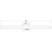 Sabre Chrome 1 Light LED Vanity Bath - Vanity Bath