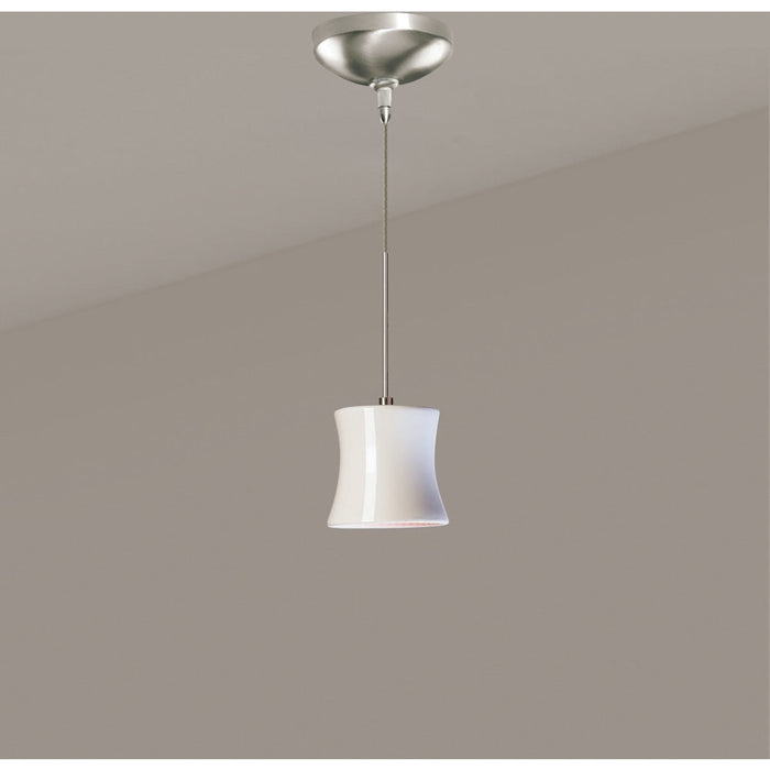 Sake White Gloss Halogen Mini Pendant - Mini-Pendants