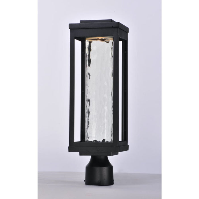 Salon LED Black LED Outdoor Pole/Post Mount - Outdoor Pole/Post Mount