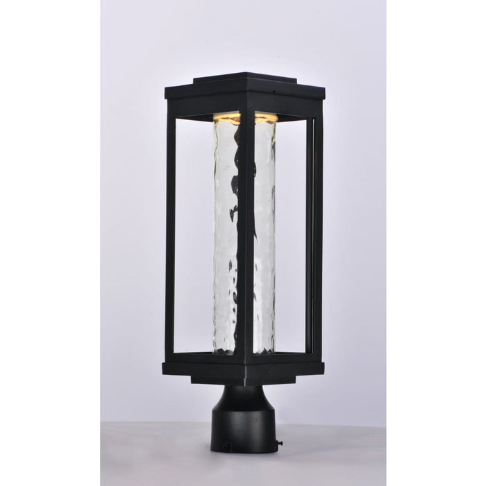 Salon LED Black LED Outdoor Pole/Post Mount - Outdoor Pole/Post Mount