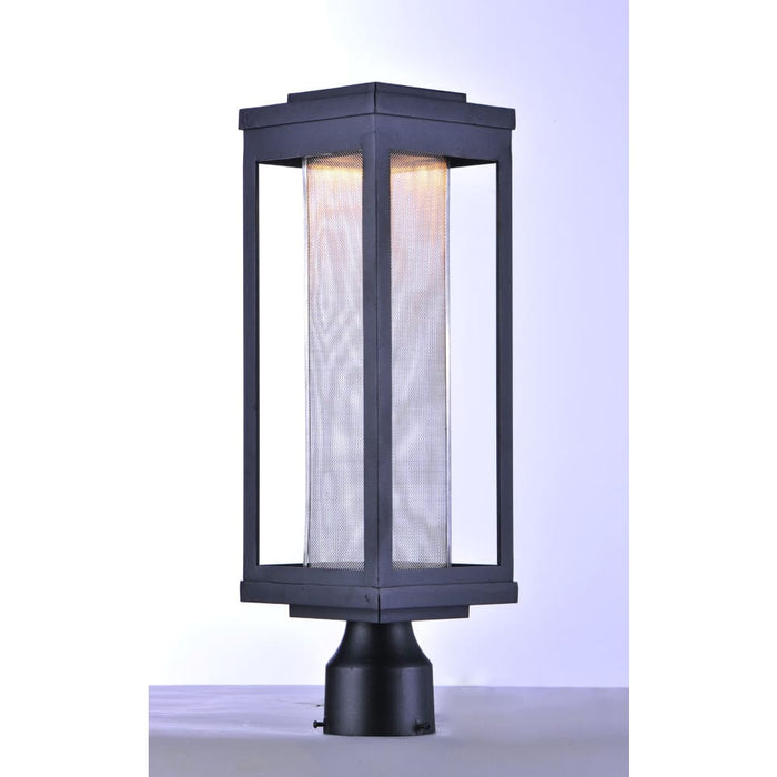 Salon LED Black LED Outdoor Pole/Post Mount - Outdoor Pole/Post Mount