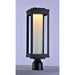 Salon LED Black LED Outdoor Pole/Post Mount - Outdoor Pole/Post Mount