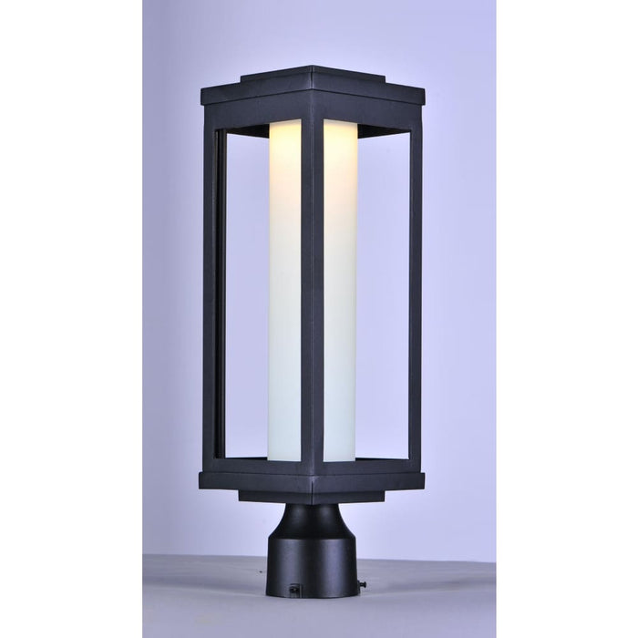 Salon LED Black LED Outdoor Pole/Post Mount - Outdoor Pole/Post Mount