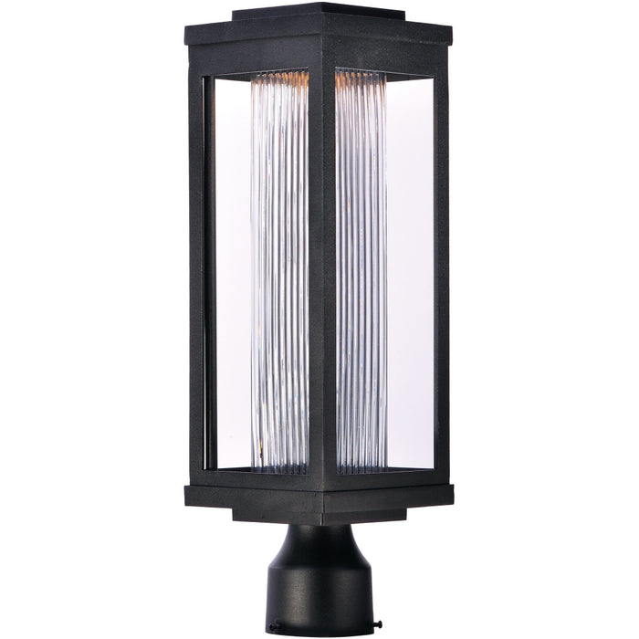 Salon LED Black LED Outdoor Pole/Post Mount - Outdoor Pole/Post Mount