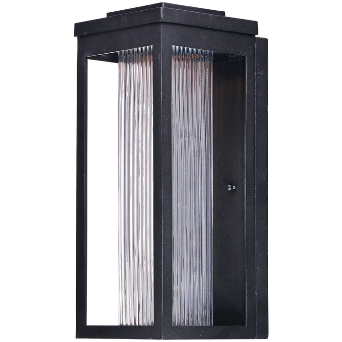 Salon LED Black LED Outdoor Wall Mount - Outdoor Wall Mount