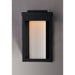 Salon LED Black LED Outdoor Wall Mount - Outdoor Wall Mount