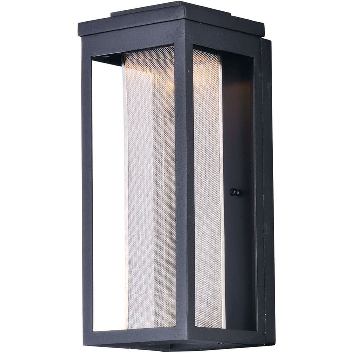 Salon LED Black LED Outdoor Wall Mount - Outdoor Wall Mount