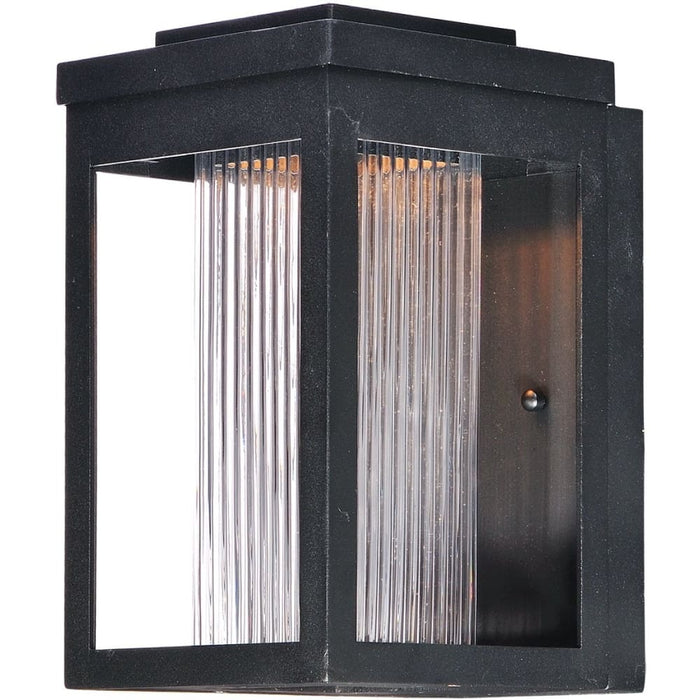 Salon LED Black LED Outdoor Wall Mount - Outdoor Wall Mount