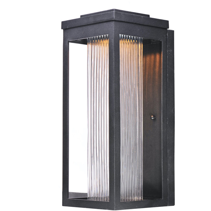 Salon LED Black LED Outdoor Wall Mount - Outdoor Wall Mount