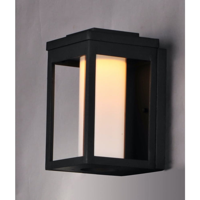 Salon LED Black LED Outdoor Wall Mount - Outdoor Wall Mount