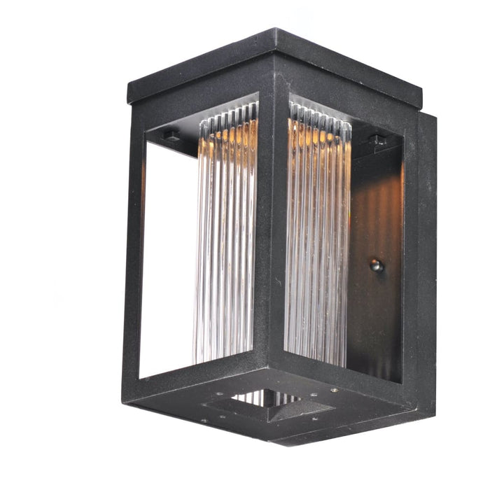 Salon LED Black LED Outdoor Wall Mount - Outdoor Wall Mount
