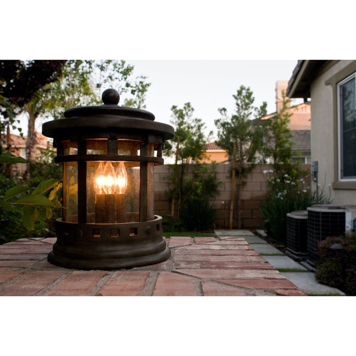 Santa Barbara VX Sienna Outdoor Deck Lantern - Outdoor Deck Lantern
