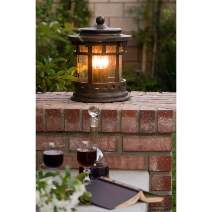 Santa Barbara VX Sienna Outdoor Deck Lantern - Outdoor Deck Lantern