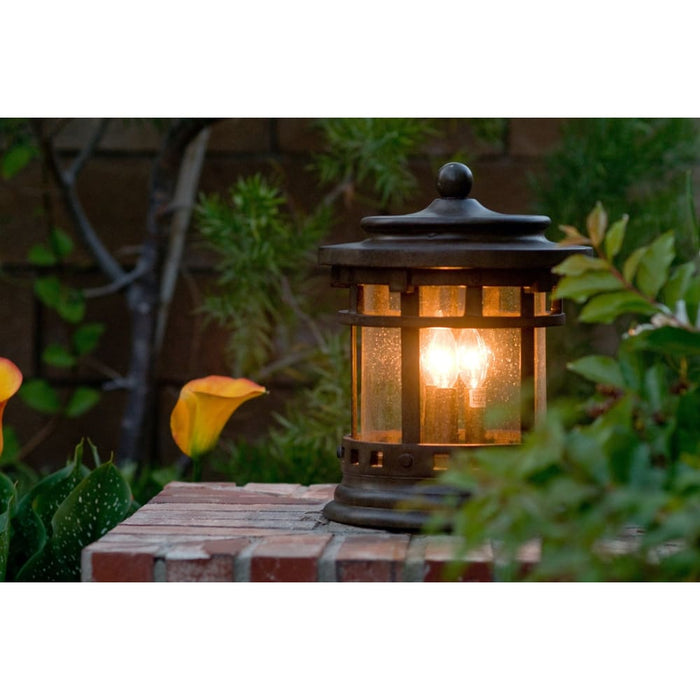 Santa Barbara VX Sienna Outdoor Deck Lantern - Outdoor Deck Lantern