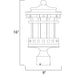 Santa Barbara VX Sienna Outdoor Pole/Post Mount - Outdoor Pole/Post Mount