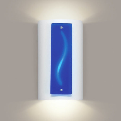 Sapphire Current Satin White Wall Sconce - Wall Sconce