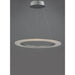 Saturn II LED Matte Silver LED Entry Foyer Pendant - Pendants