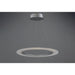 Saturn II LED Matte Silver LED Entry Foyer Pendant - Pendants