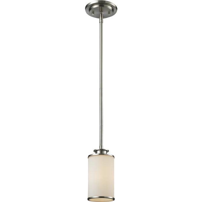 Savannah Brushed Nickel Mini-Pendant | theLightShop