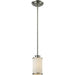 Savannah Brushed Nickel Mini-Pendant | theLightShop