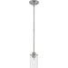 Savannah Brushed Nickel Mini-Pendant | theLightShop