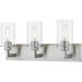 Savannah Brushed Nickel Vanity | theLightShop