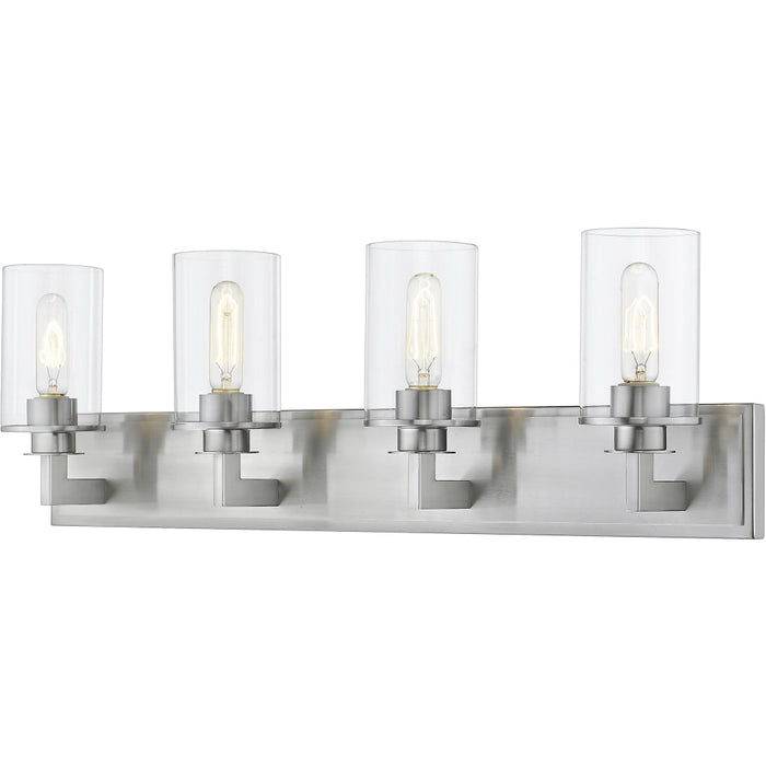 Savannah Brushed Nickel Vanity | theLightShop