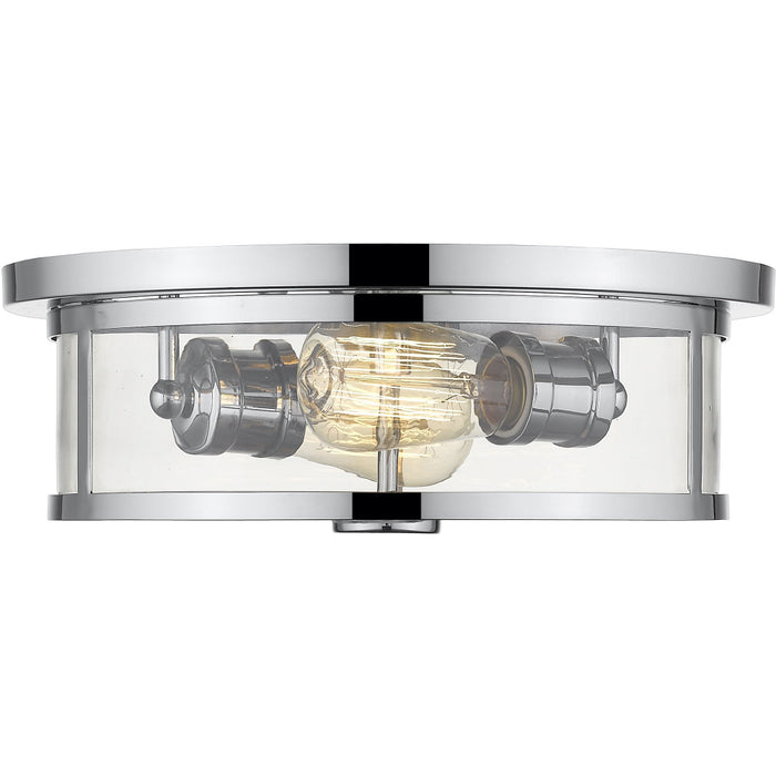 Savannah Chrome Flushmount | theLightShop