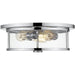 Savannah Chrome Flushmount | theLightShop