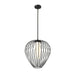 Savanti Matte Black 1 Light 18 Inch Pendant Z-Lite 7507-18MB | theLightShop