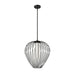 Savanti Matte Black 1 Light 18 Inch Pendant Z-Lite 7507-18MB | theLightShop
