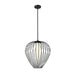 Savanti Matte Black 1 Light 18 Inch Pendant Z-Lite 7507-18MB | theLightShop