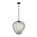 Savanti Matte Black 1 Light 18 Inch Pendant Z-Lite 7507-18MB | theLightShop