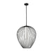 Savanti Matte Black 1 Light 22 Inch Pendant Z-Lite 7507-22MB | theLightShop