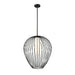 Savanti Matte Black 1 Light 22 Inch Pendant Z-Lite 7507-22MB | theLightShop