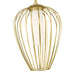 Savanti Modern Gold 1 Light 12 Inch Pendant Z-Lite 7507-12MGLD | theLightShop