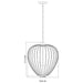 Savanti Modern Gold 1 Light 18 Inch Pendant Z-Lite 7507-18MGLD | theLightShop
