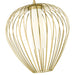 Savanti Modern Gold 1 Light 18 Inch Pendant Z-Lite 7507-18MGLD | theLightShop