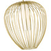Savanti Modern Gold 1 Light 22 Inch Pendant Z-Lite 7507-22MGLD | theLightShop