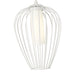 Savanti Textured White 1 Light 12 Inch Pendant Z-Lite 7507-12TW | theLightShop
