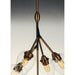Savvy Antique Brass / Black Single Pendant - Pendants